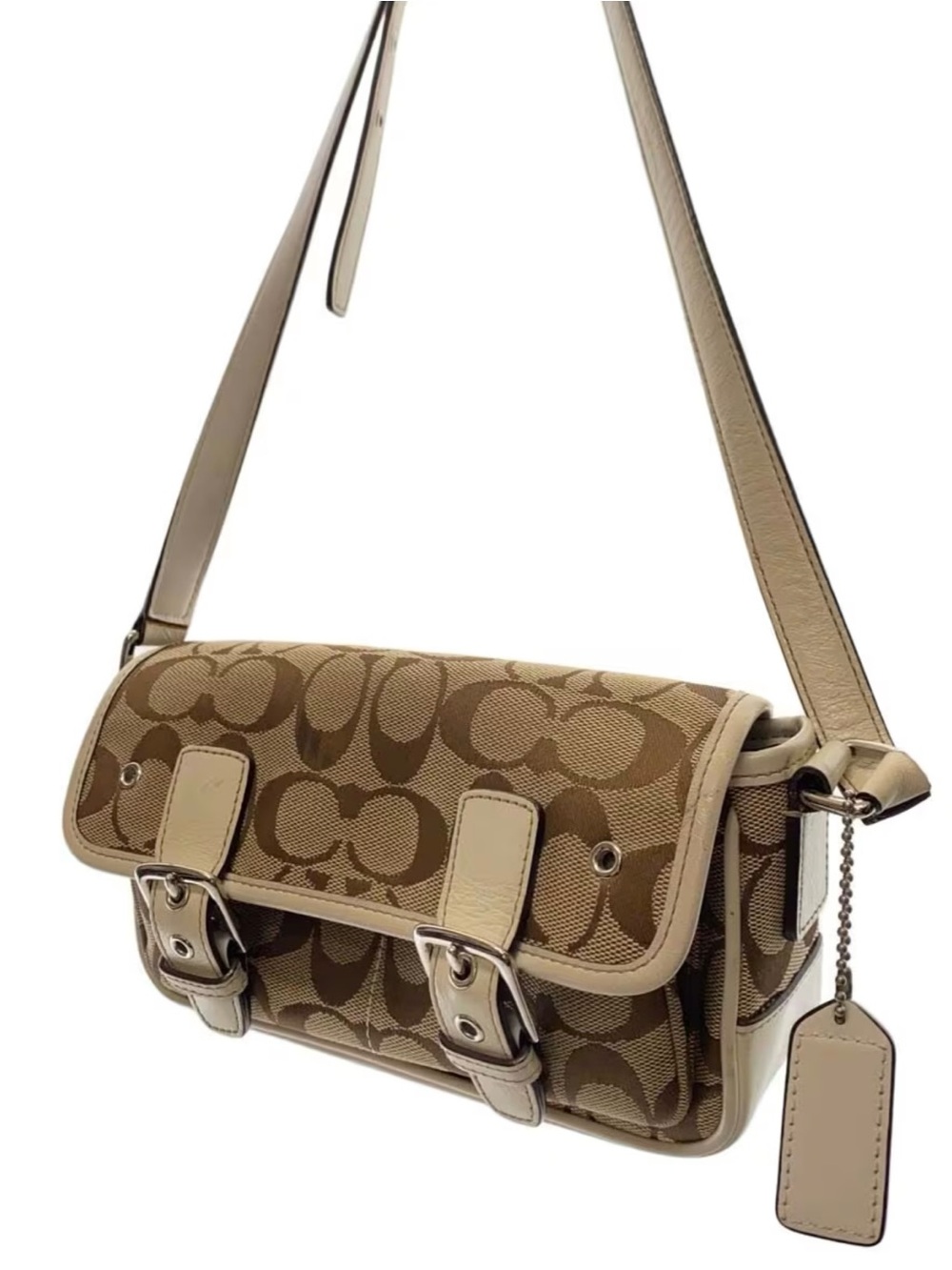 2003 Vintage Coach Signature Mini Field Bag – Model No. 6844 👜